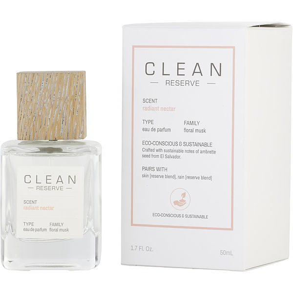 Clean Reserve Radiant Nectar Eau De Parfum Spray 1.7 oz - Үнэртэй ус