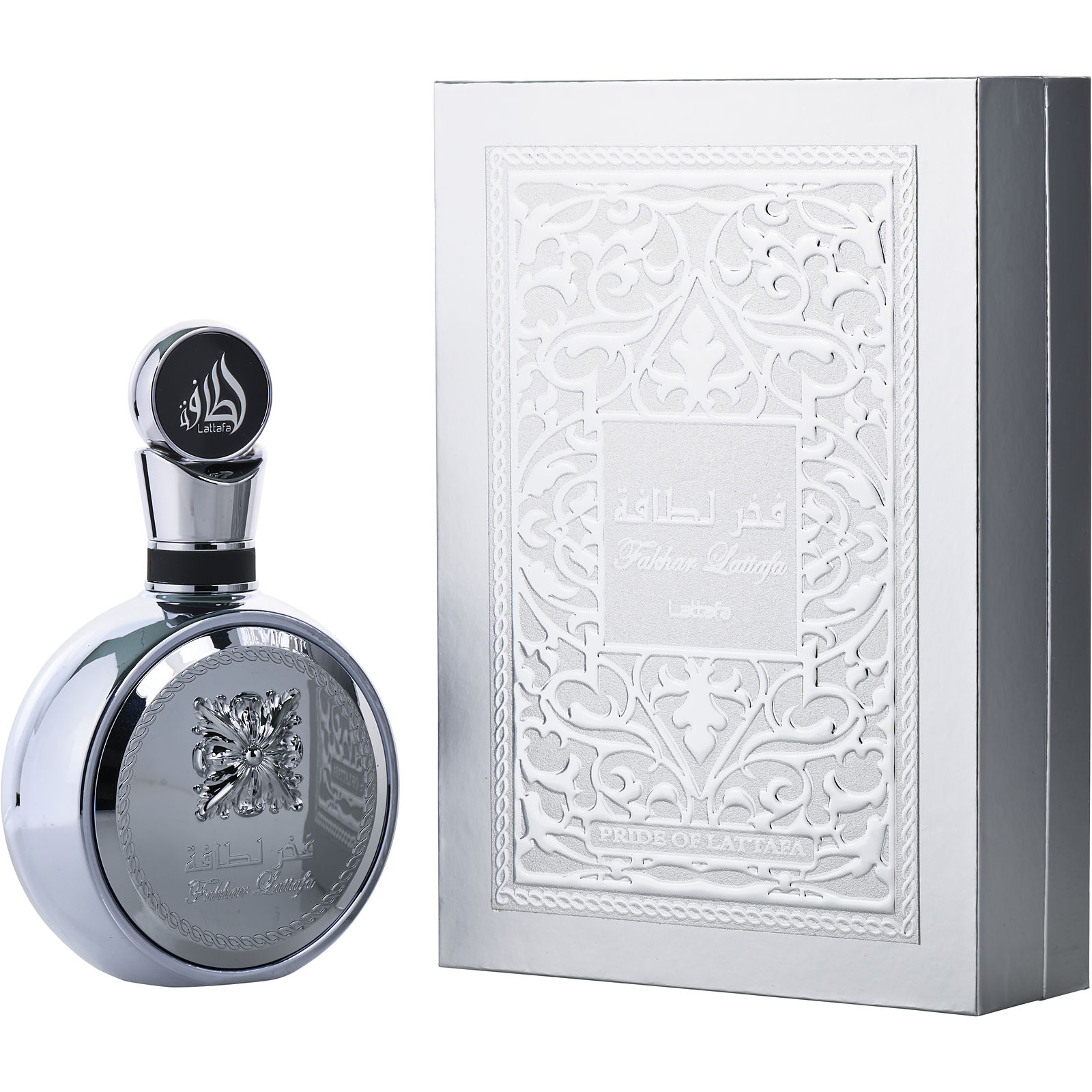 Lattafa Fakhar Platin Eau De Parfum Spray 3.4 oz - Үнэртэй ус