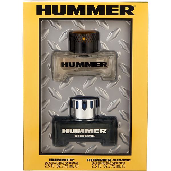 Hummer Variety Hummer & Hummer Chrome And Both Are Eau De Toilette Spray 2.5 oz - Үнэртэй ус