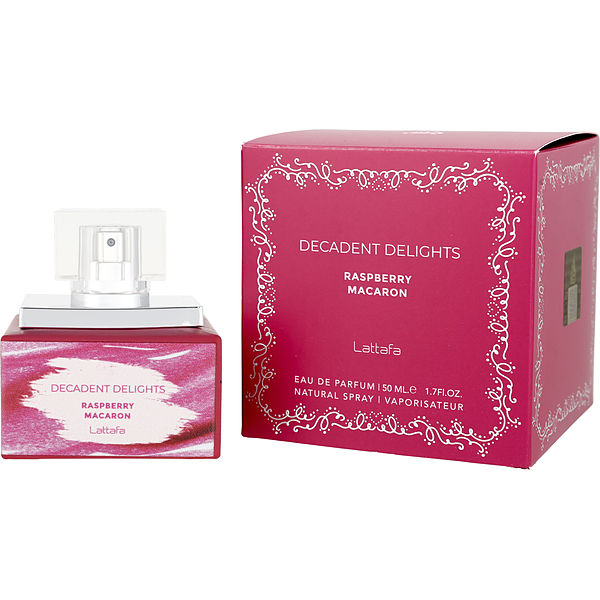 Lattafa Decadent Delights Raspberry Macaron Eau De Parfum Spray 1.7 oz - Үнэртэй ус