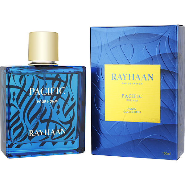 Rayhaan Pacific Eau De Parfum Spray (Aqua Collection) 3.4 oz - Үнэртэй ус