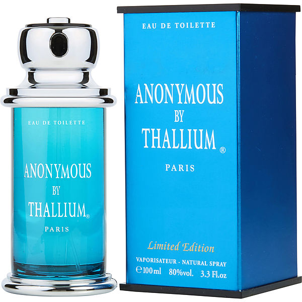 Yves De Sistelle Thallium Anonymous Eau De Toilette Spray (Limited Edtion) 3.3 oz - Үнэртэй ус