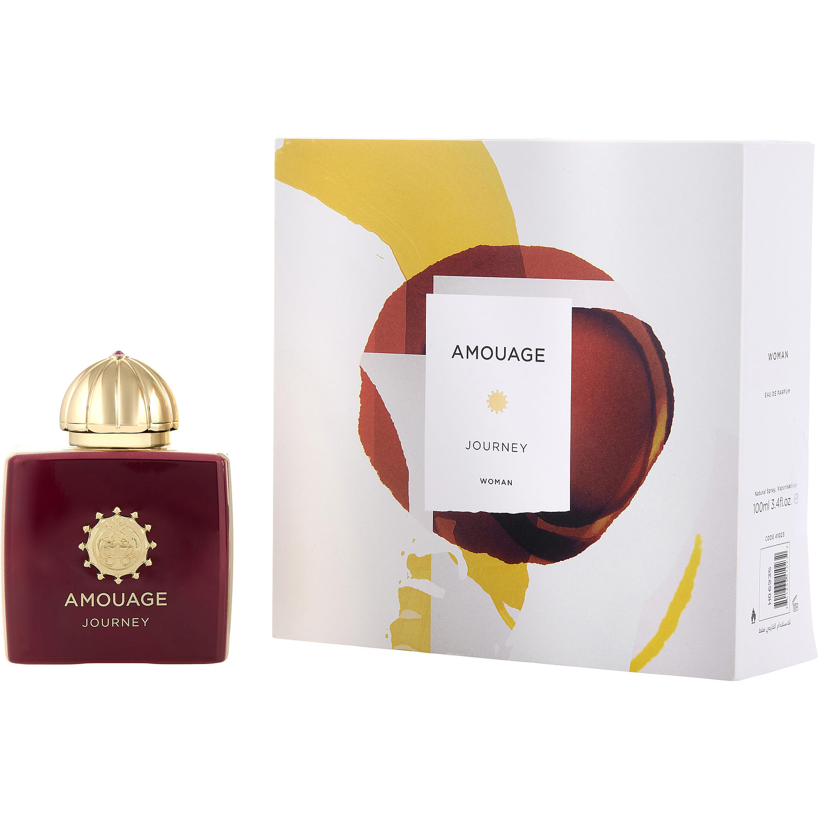 Amouage Journey Eau De Parfum Spray 3.4 oz (New Packaging) - Үнэртэй ус