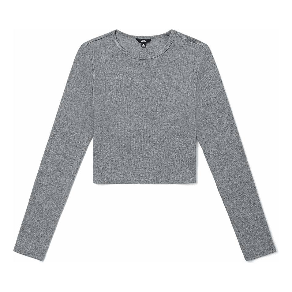(WMNS) Vans Armanto Long Sleeve Knit Shirt 'Grey' VN0A7YQQGRH