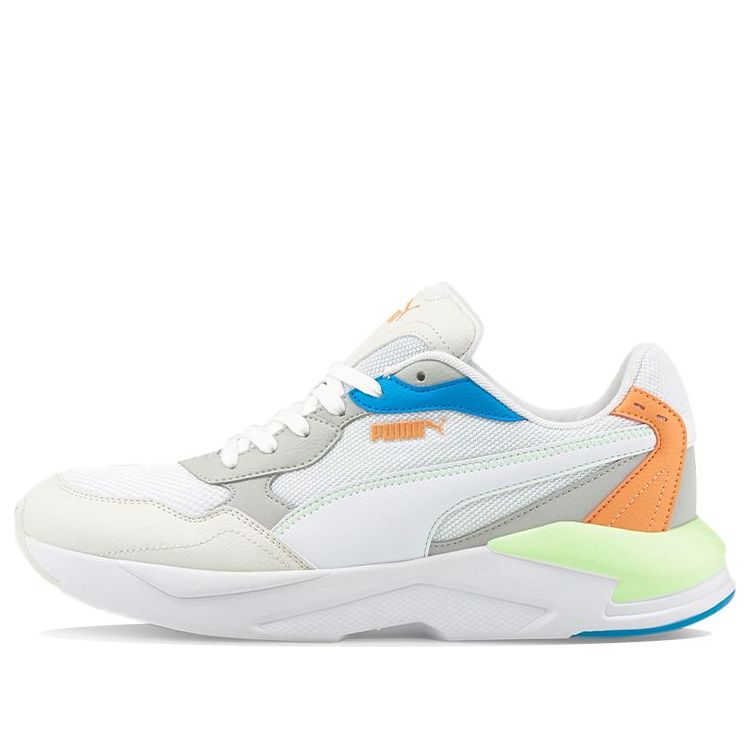 (WMNS) PUMA X-Ray Speed Lite 'White Gray Orange' 384639-04
