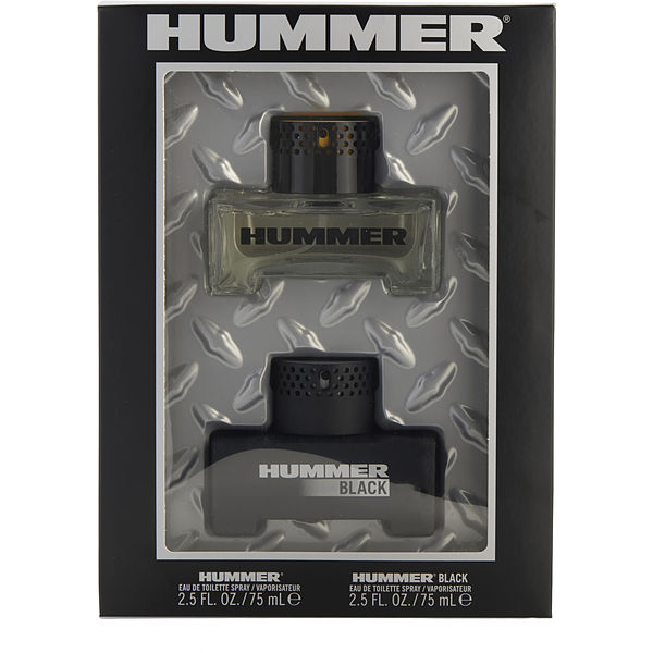Hummer Variety Hummer & Hummer Black And Both Are Eau De Toilette Spray 2.5 oz - Үнэртэй ус