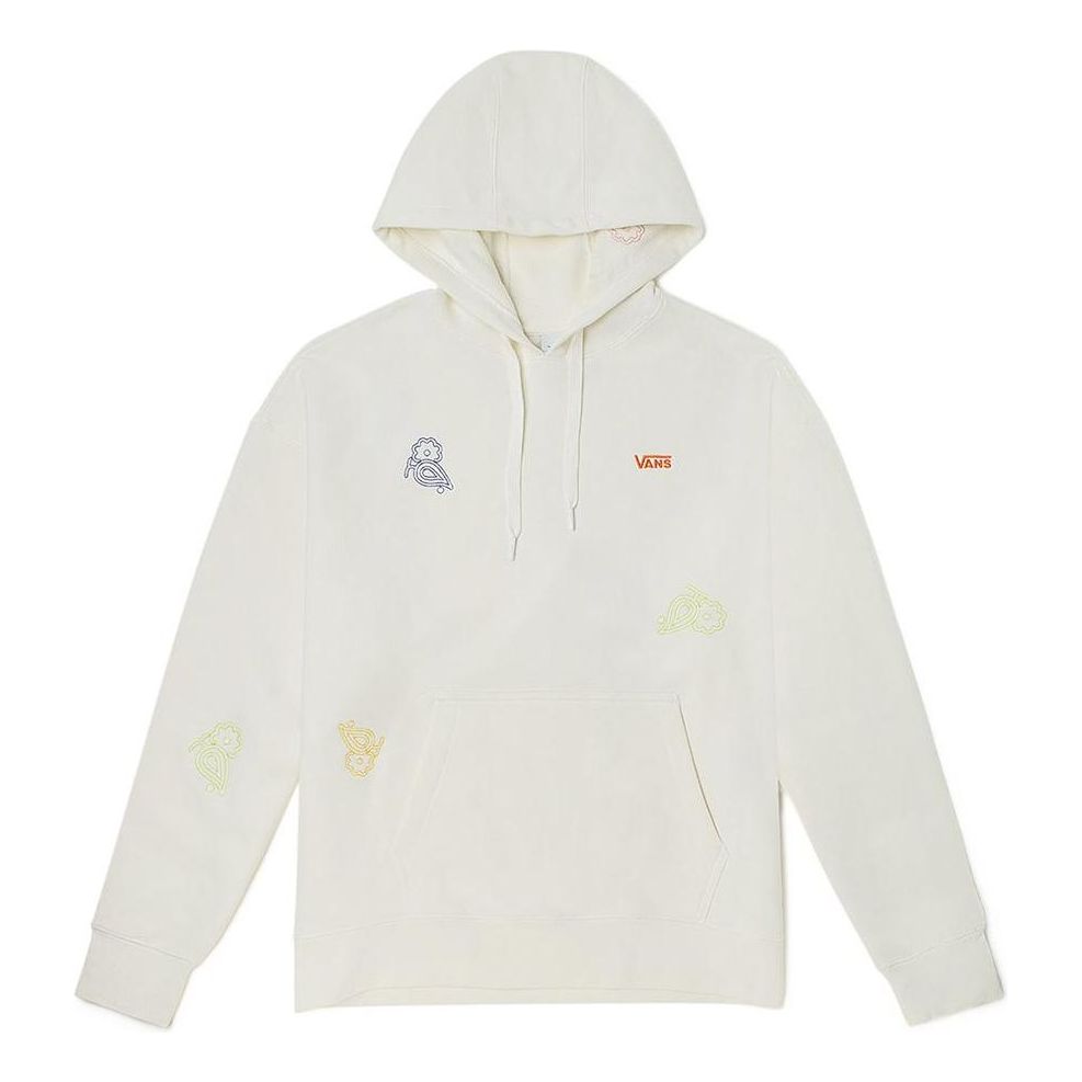 (WMNS) Vans Paisley Check Hoodie 'White' VN0A5LM7FS8