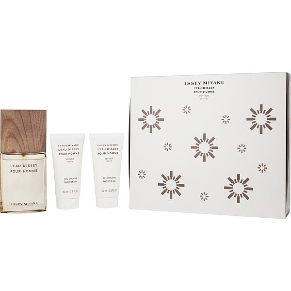 Issey Miyake L'Eau d'Issey Pour Homme Vetiver Eau De Toilette Intense Spray 1.7 oz & Shower Gel 2 X 1.7 oz - Үнэртэй ус