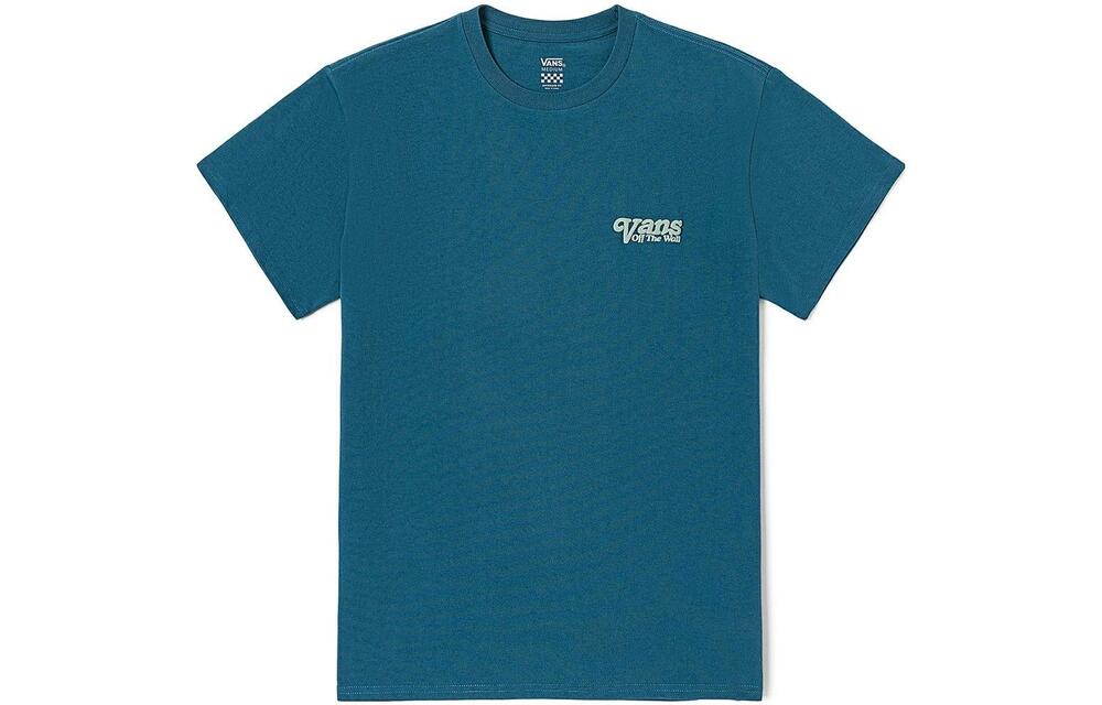 (WMNS) Vans kitten Off The Wall T-shirt 'Blue' VN0008ZJ993