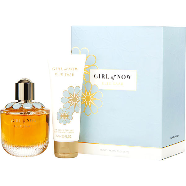 Elie Saab Girl Of Now Eau De Parfum Spray 3 oz &amp; Body Lotion 2.5 oz - Үнэртэй ус