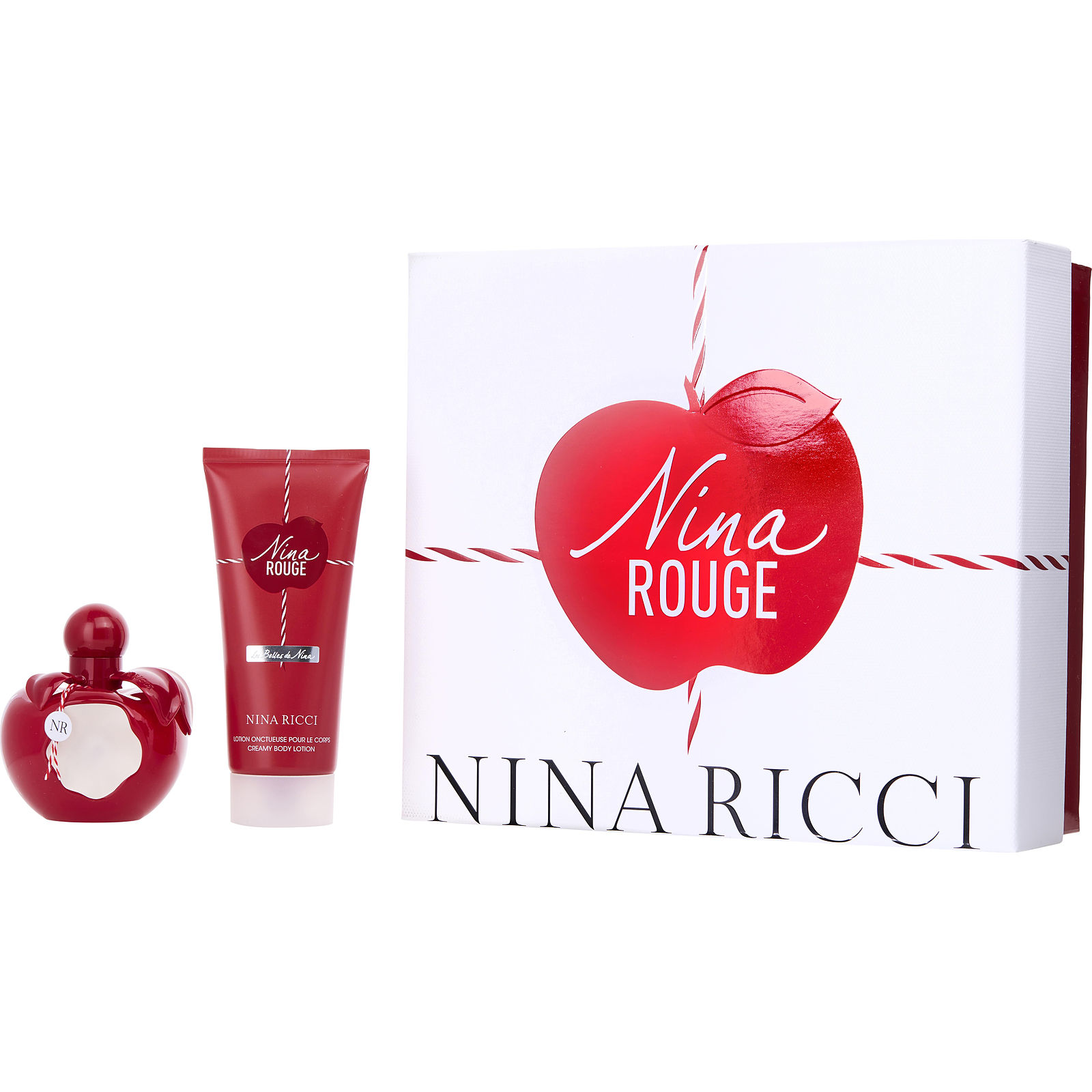 Nina Ricci Nina Rouge Eau De Toilette Spray 2.7 oz & Body Lotion 3.4 oz - Үнэртэй ус