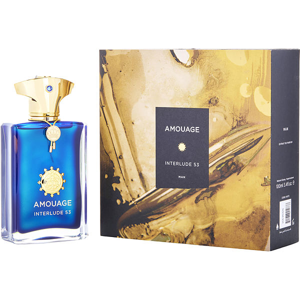 Amouage Interlude 53 Extrait De Parfum Spray (New Packaging) 3.4 oz - Үнэртэй ус