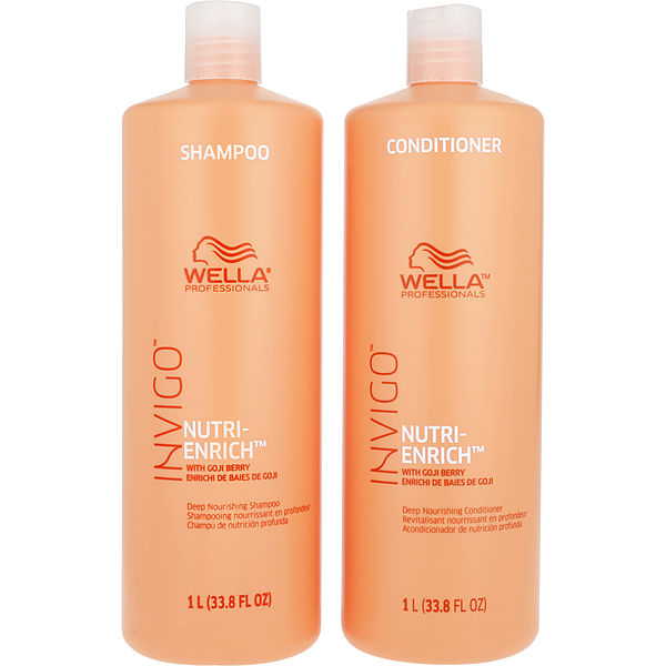 Wella Invigo Nutri-Enrich Deep Nourishing Shampoo &amp; Conditioner 33.8 oz Duo - Үнэртэй ус
