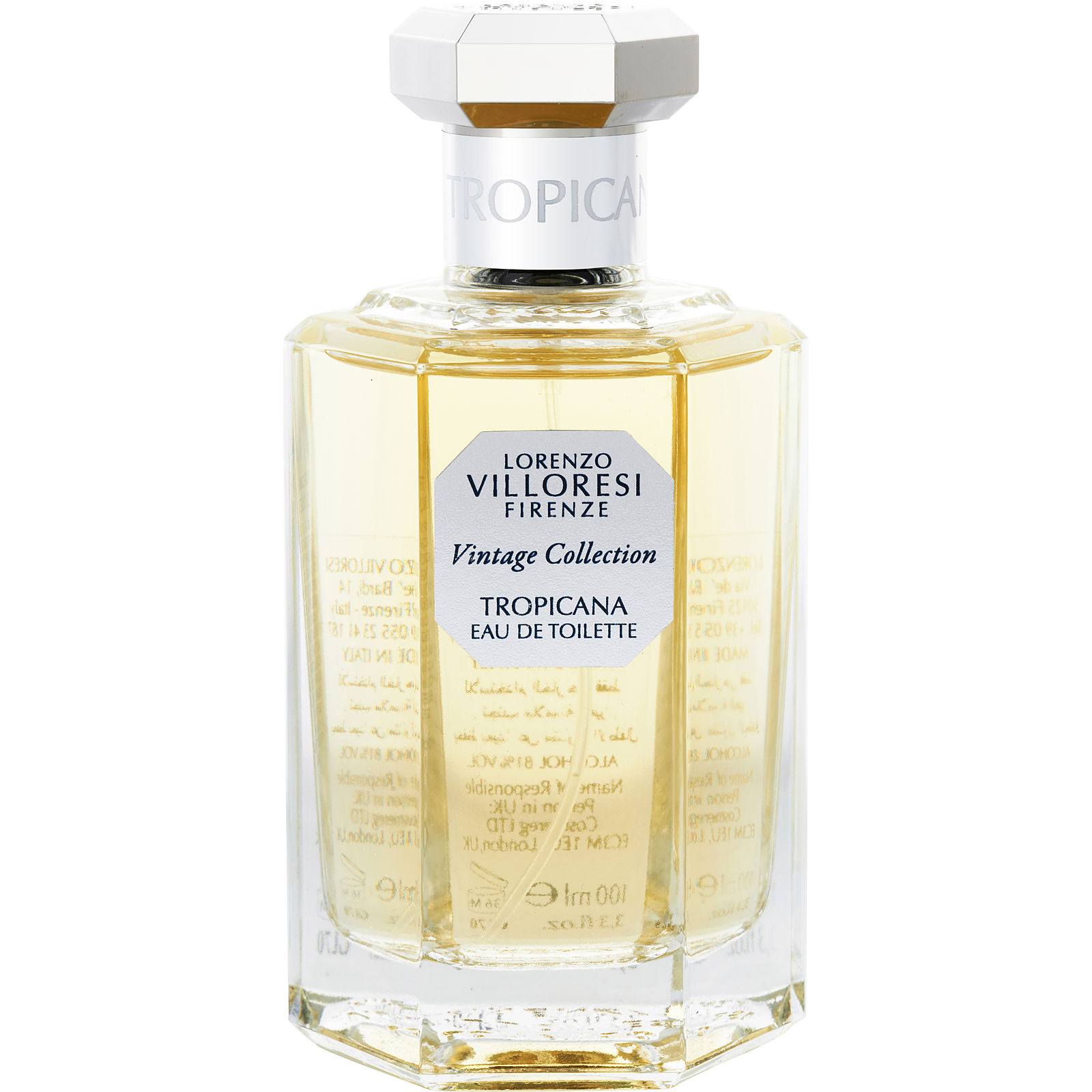 Lorenzo Villoresi Firenze Tropicana Eau De Toilette Spray 3.3 oz (Vintage Collection) *Tester - Үнэртэй ус