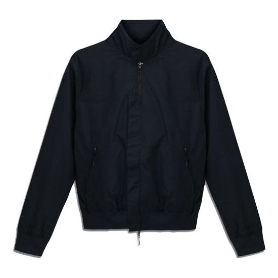 Men's Y-3 CL HRNGT JKT High Collar Loose Sports Jacket Black FN3406