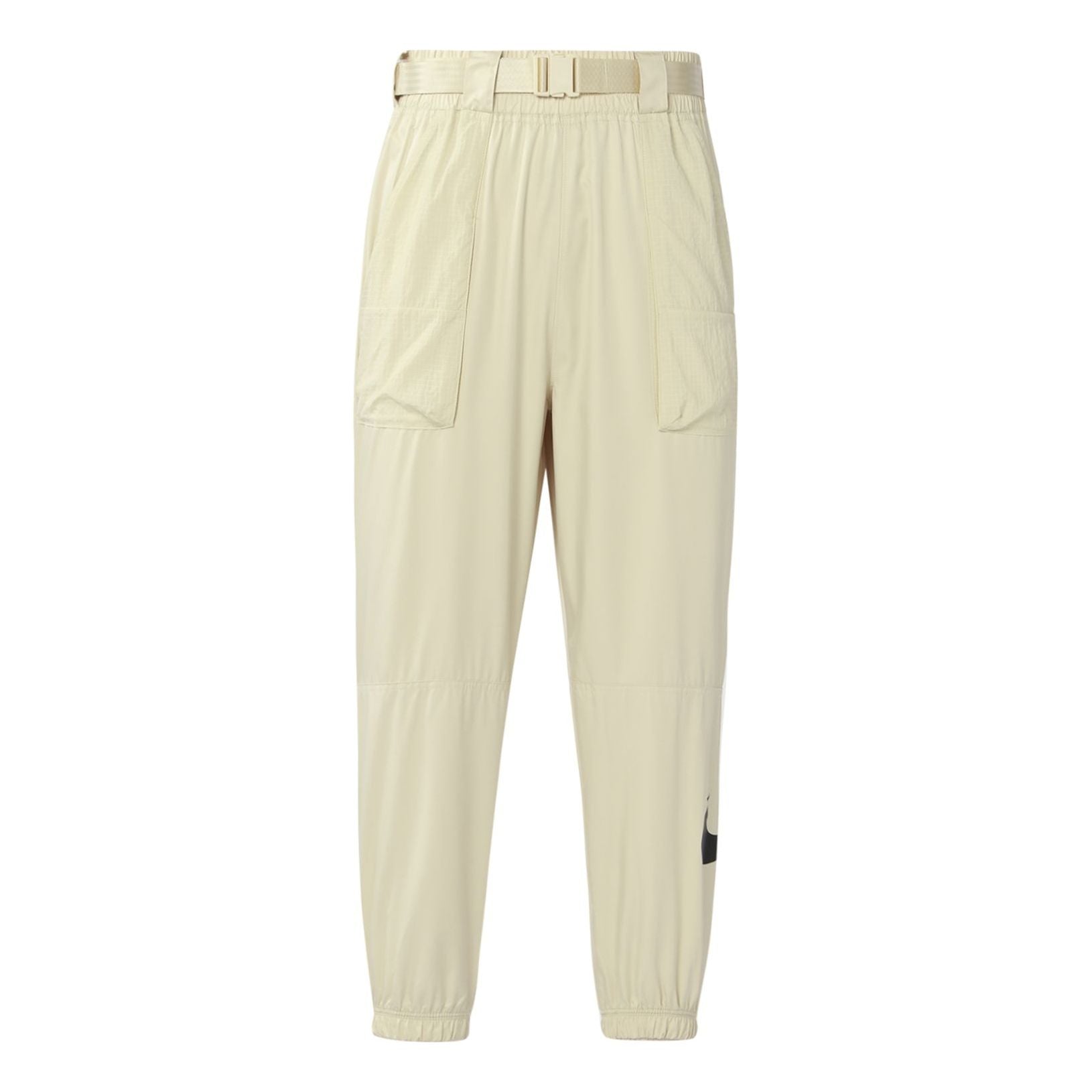 (WMNS) Nike Sportswear Swoosh Woven Bundle Feet Sports Long Pants Gray CJ3777-238