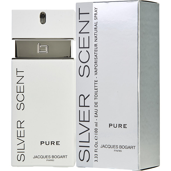 Jacques Bogart Silver Scent Pure Eau De Toilette Spray 3.3 oz - Үнэртэй ус