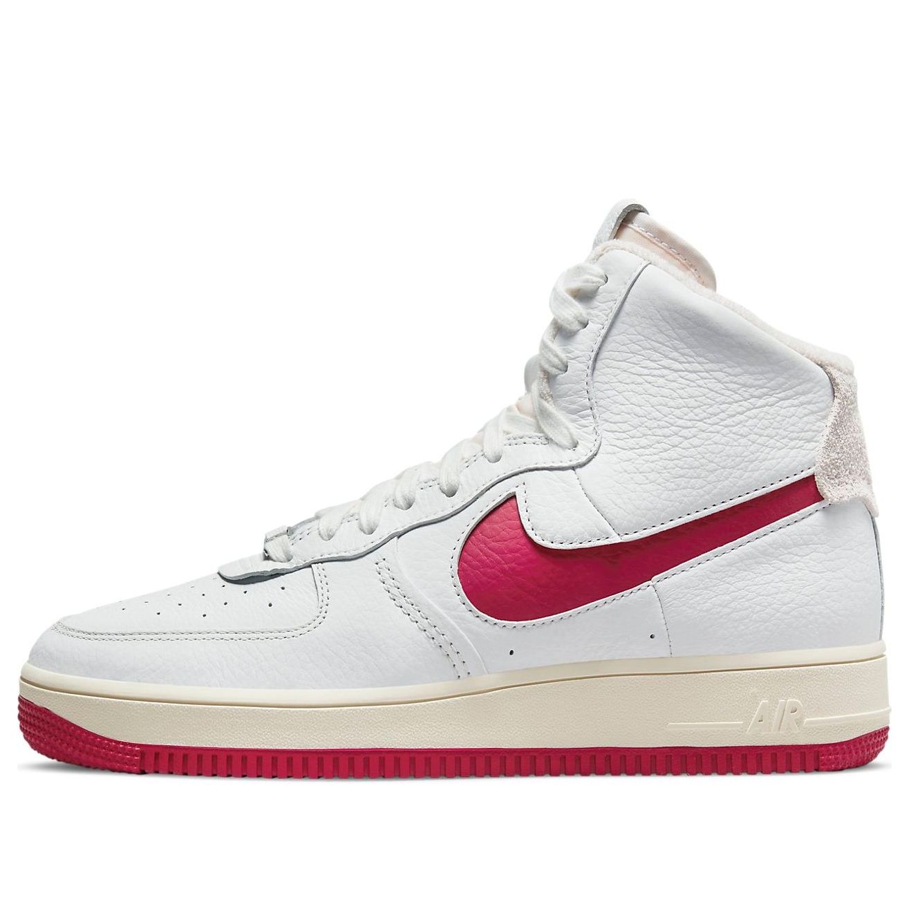 (WMNS) Nike Air Force 1 High Sculpt 'White Gym Red' DC3590-100