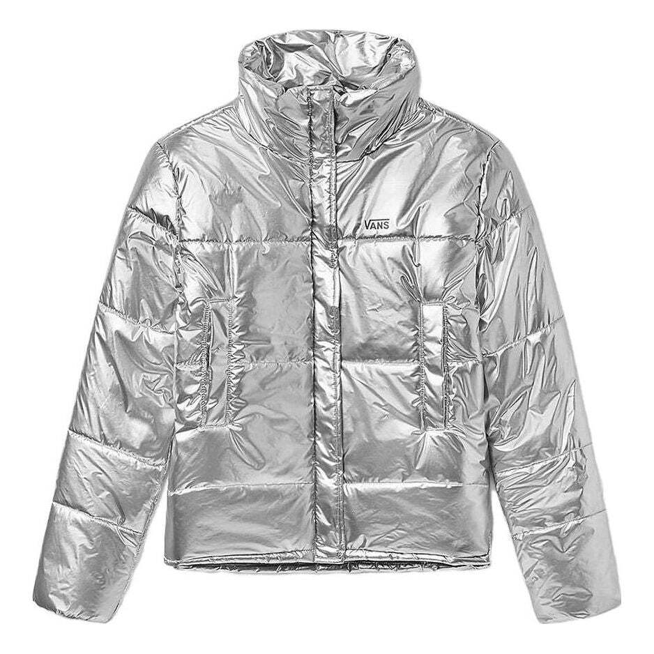 (WMNS) Vans Galatic Spiral Metallic Jacket 'Silver' VN0A4CUGH27