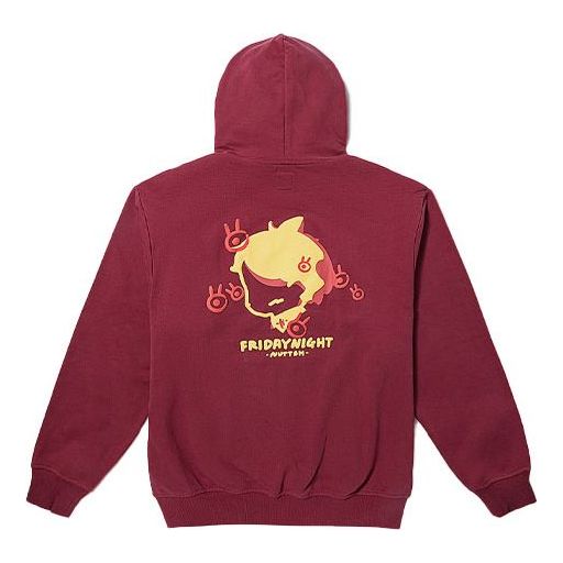 (WMNS) Vans x NUTTSH Friday Night Hoodie 'Red' VN000H0E1N0