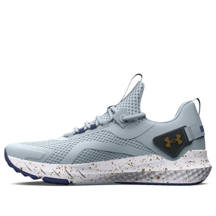 (WMNS) Under Armour Project Rock 1 'Halogen Blue Metallic Gold' 3026458-401