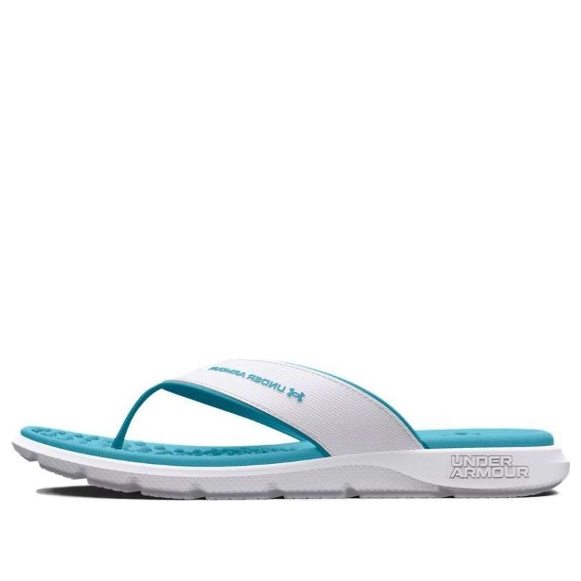 (WMNS) Under Armour Ignite Pro Marbella Sandal 'White Blue Surf' 3026030-101