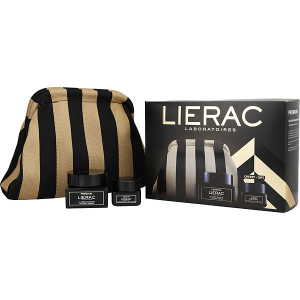 Lierac Premium Silky Set: Premium The Silky Cream 50ml + The Eye Cream 20ml --2pcs + Bag - Үнэртэй ус