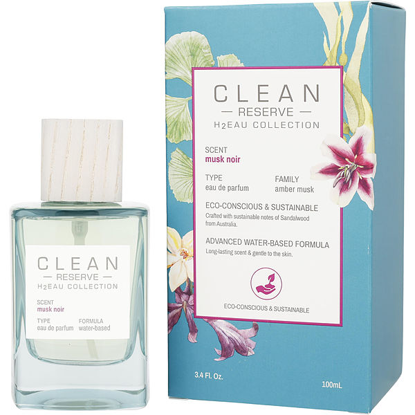 Clean Reserve H2eau Musk Noir Eau De Parfum Spray 3.4 oz - Үнэртэй ус
