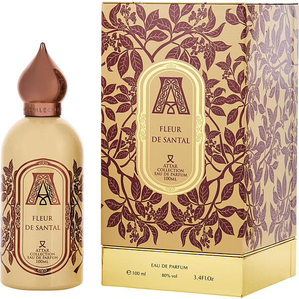 Attar Fleur De Santal Eau De Parfum Spray 3.4 oz - Үнэртэй ус