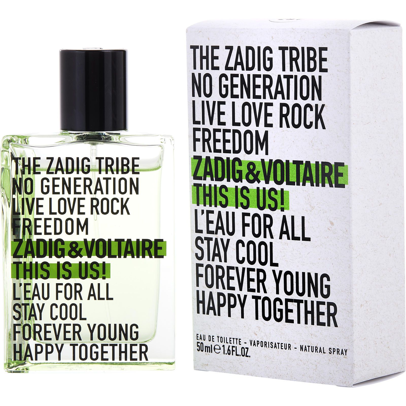 Zadig & Voltaire This Is Us! L'Eau For All Eau De Toilette Spray 1.7 oz - Үнэртэй ус