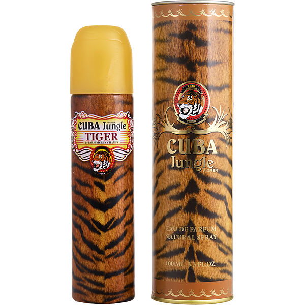 Cuba Jungle Tiger Eau De Parfum Spray 3.3 oz - Үнэртэй ус