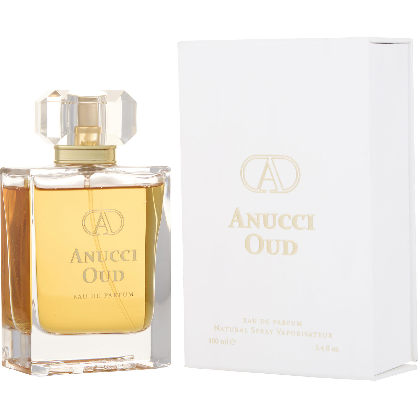 Anucci Oud Eau De Parfum Spray 3.4 oz - Үнэртэй ус