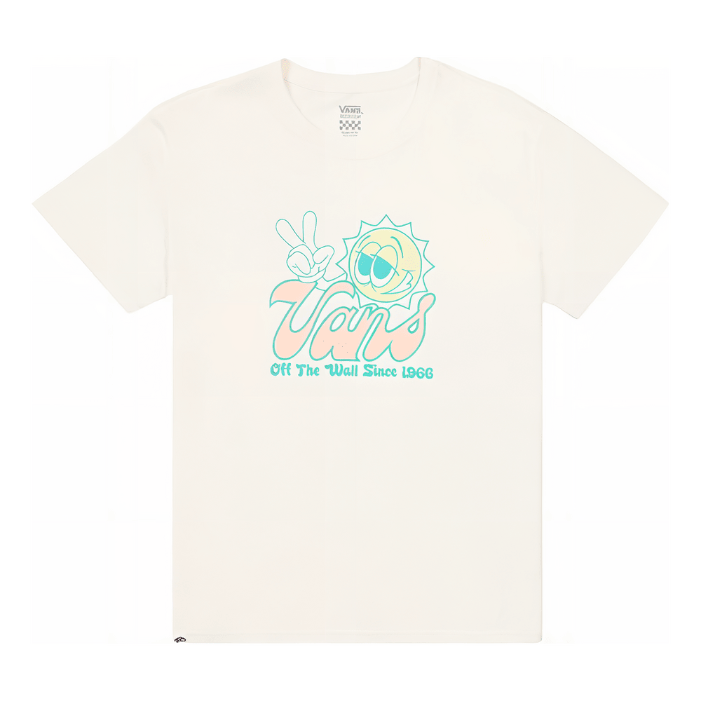 (WMNS) Vans Sunny T-shirt 'Beige' VN0008ZYFS8