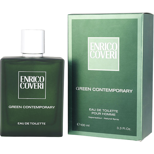 Enrico Coveri Green Contemporary Eau De Toilette Spray 3.3 oz - Үнэртэй ус