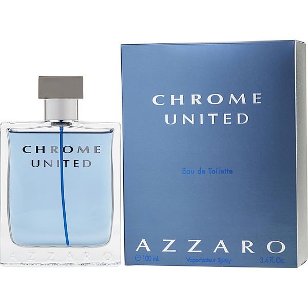 Azzaro Chrome United Eau De Toilette Spray 3.3 oz - Үнэртэй ус