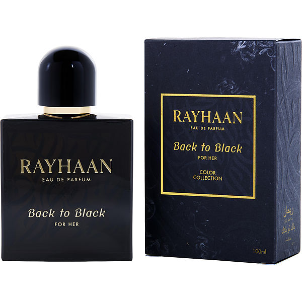 Rayhaan Back To Black Eau De Parfum Spray 3.4 oz - Үнэртэй ус