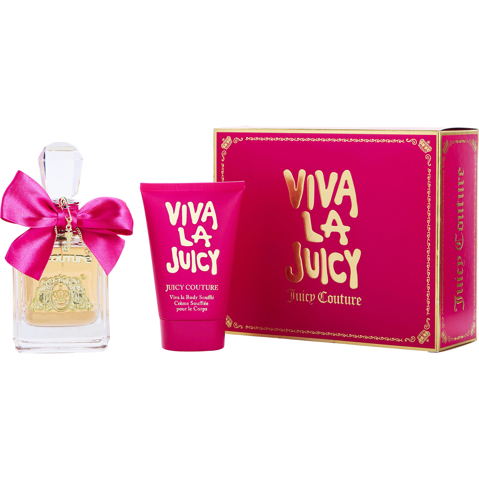Juicy Couture Viva La Juicy Eau De Parfum Spray 3.4 oz & Body Souffle 4.2 oz - Үнэртэй ус