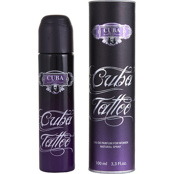 Cuba Tattoo Eau De Parfum Spray 3.3 oz - Үнэртэй ус