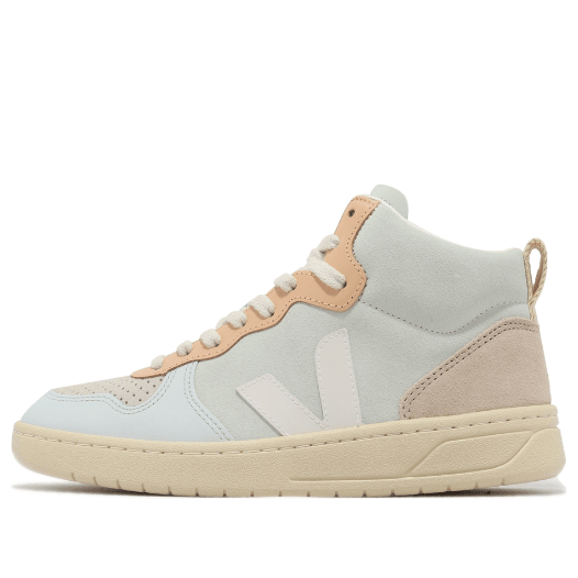 (WMNS) Veja V-15 Suede 'Jade White Multicolor' VQ0303130A