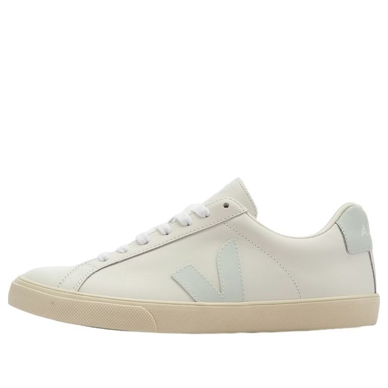 (WMNS) VEJA Esplar Leather Shoes 'White Green' EO0202198A