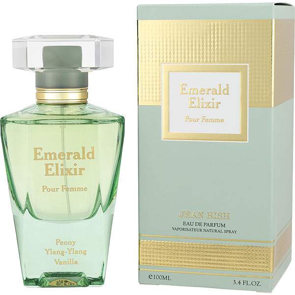 Jean Rish Emerald Elixir Eau De Parfum Spray 3.4 oz - Үнэртэй ус