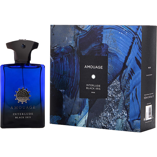 Amouage Interlude Black Iris Eau De Parfum Spray (New Packaging) 3.4 oz - Үнэртэй ус