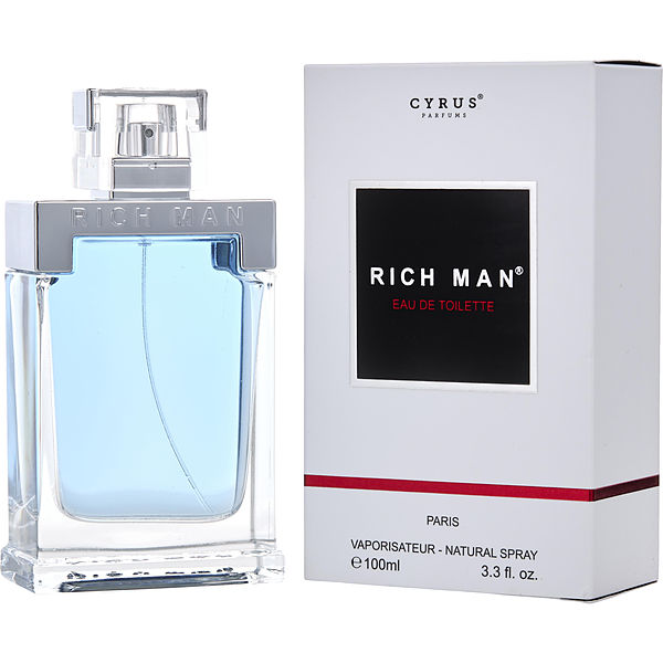 Cyrus Parfums Rich Man Eau De Toilette Spray 3.3 oz - Үнэртэй ус