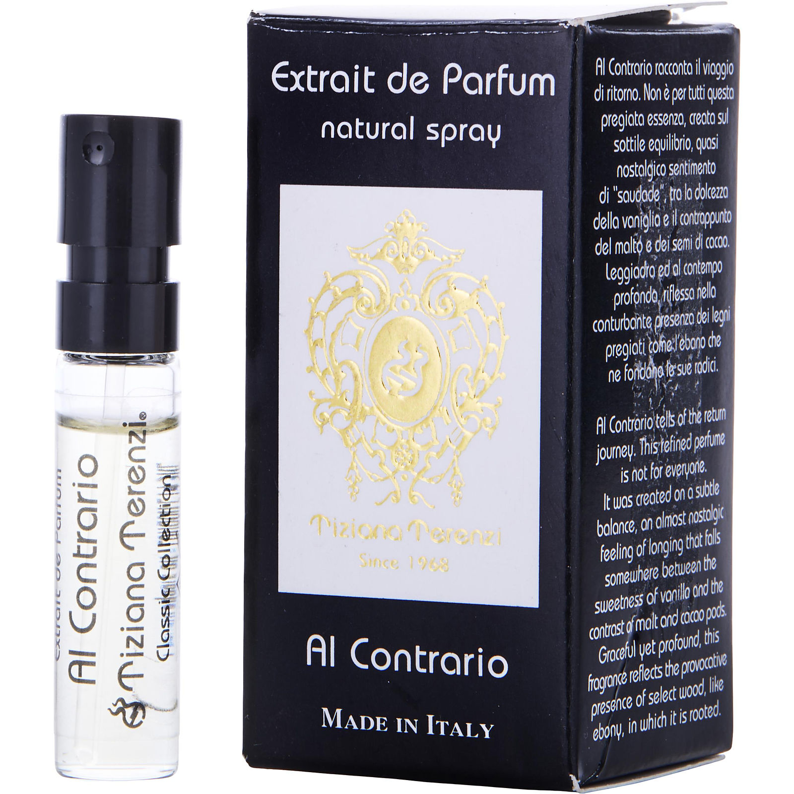 Tiziana Terenzi Al Contrario Extrait De Parfum Spray Vial - Үнэртэй ус