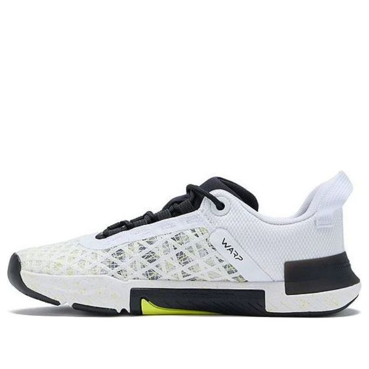 (WMNS) Under Armour TriBase Reign 5 Training Shoes 'White Black' 3026022105