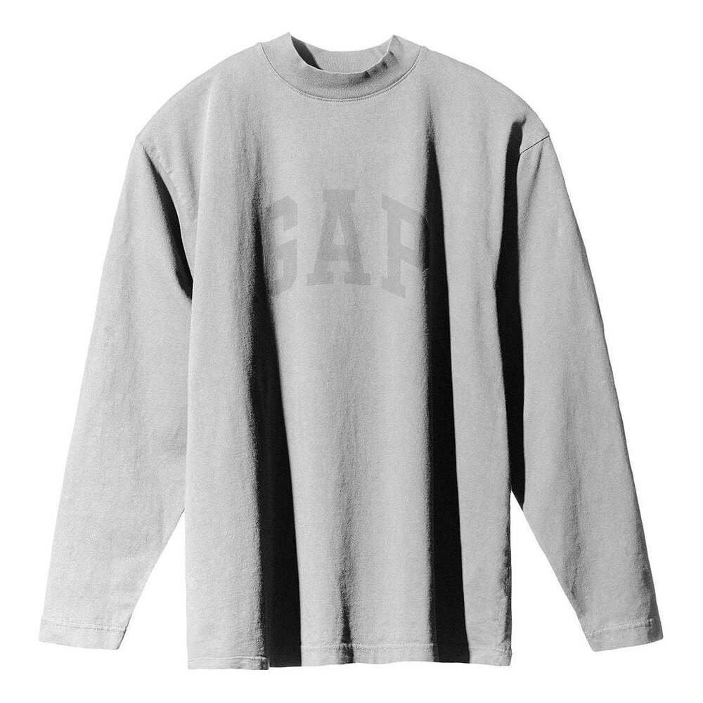 YEEZY GAP x Balenciaga Dove Long Sleeve Tee 'Grey' 719611TMVQ1