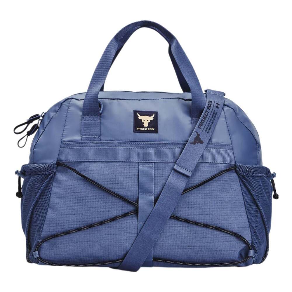 (WMNS) Under Armour Project Rock Small Gym Bag 'Blue' 1376458-480