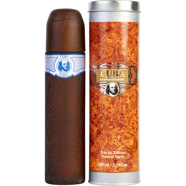 Cuba Blue Eau De Toilette Spray 3.3 oz - Үнэртэй ус