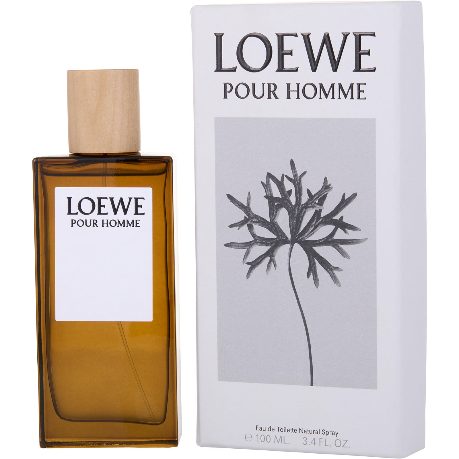 Loewe Pour Homme Eau De Toilette Spray 3.4 oz (New Packaging) - Үнэртэй ус