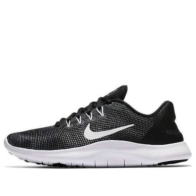 (WMNS) Nike FLEX 2018 RN 'Black White' AA7408-001